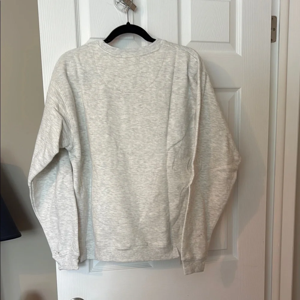 Gray Sweatshirt with Butterfly Design - Picture 2 of 3